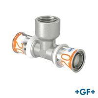GF Uponor S-Press PLUS Té avec filetage femelle