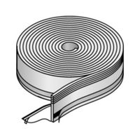 Uponor Minitec Striscia per muro di isolamento