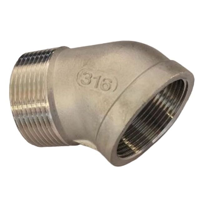 Coude 45° F/M 1 1/4"
Acier inoxydable (1.4408)
