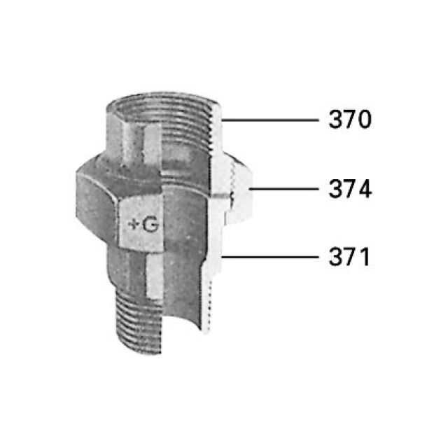 bocchettone a sede piana
NERO 331    1 1/2 - 2 1/4"