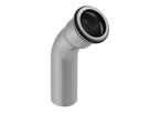 Geberit MapressCoude acier inoxydable avec extrémité à emboîter 45°