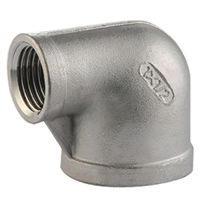 Inox, angle réduit de 90