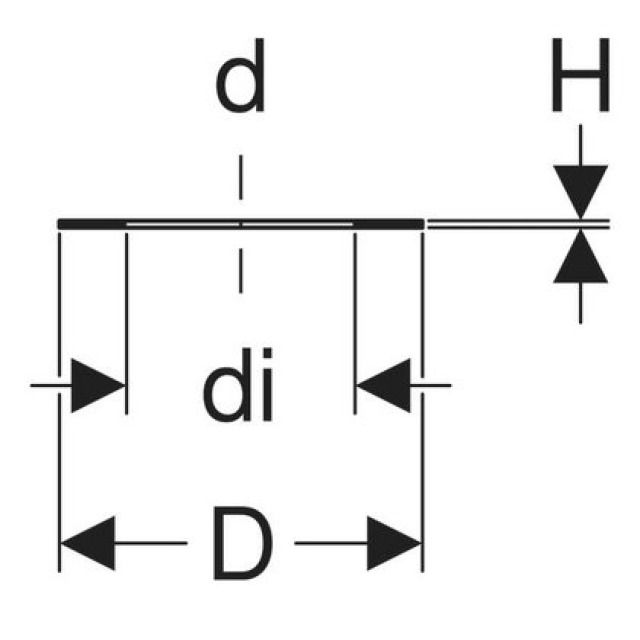 GEBERIT flangia sciolta
363.745     d 56 / 63