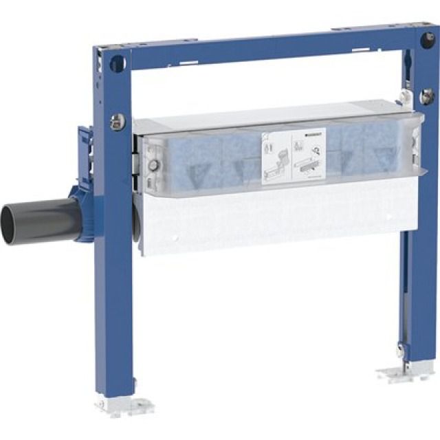 Wandablaufelement Geberit
Duofix für bodenebene Duschen
Breite 50 cm, Höhe 50 cm
für Unterlagsbodenhöhe
am Einlauf 90-200 mm
höhenverstellbar, Fussstützen - Abgangsstutzen Ø56 mm
ohne fertigbauset