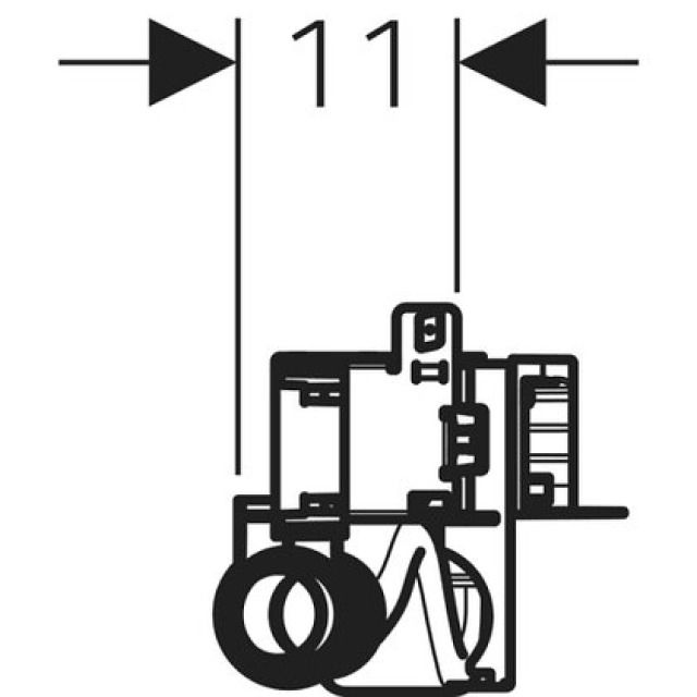 GIS-DUSCHELEMENT M. WANDABLAUF
461.736 NIEDRIGE BAUHOEHE