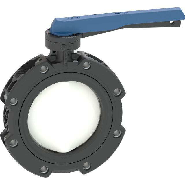 Absperrklappe 565L PVDF/PA-GF
d160DN150