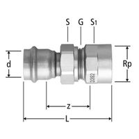 Optipress-Aquaplus-Vis de rappel, 80044
