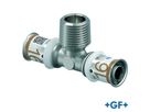 GF Uponor S-Press PLUS Raccordo T con filettatura esterna