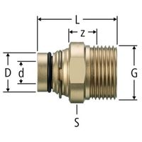 Collegamento a innesto diritto Optiflex, 86104