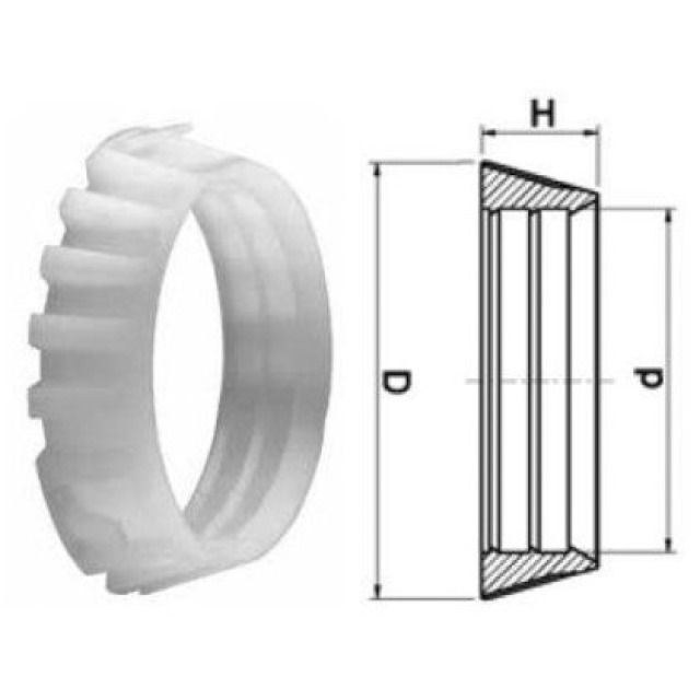 PLASSON-KLEMMRING POM
10003                    32 MM