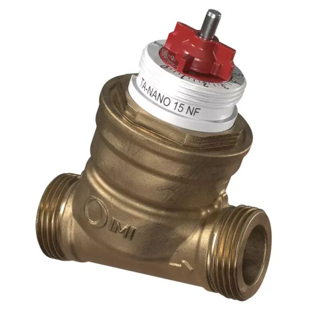 IMI VALVOLA PIBCV LINEARE TA-NANO
STD 10 NF MM PN25 600 kPa G1/2
(19,5-203 l/h)