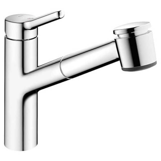 KWC Spültischmischer Wamas 2.0
A 220 mm, Auszugbrause
Anschlussschläuche 3/8"
chromeline