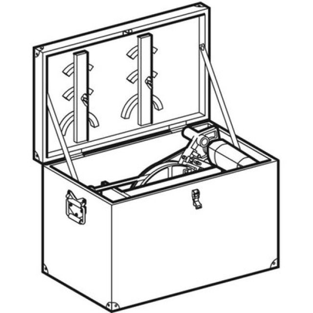 GEBERIT-SET SPIEGELSCHWEISSW.
359.009 ZU UNIVERSAL D200-315