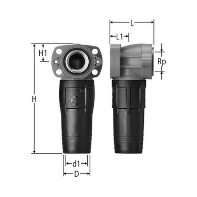 OPTIFLEX-FP-DOSE 90°
84200.21          1/2" x 16 MM
