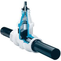 HAWLE, Saracinesca per allacciamenti con estremità in PE da saldare, PN 16, 2670