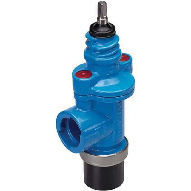 HAWLE valvola a squadra
ZAK - estremità PE 3123
ZAK 46 d 63 PN 16