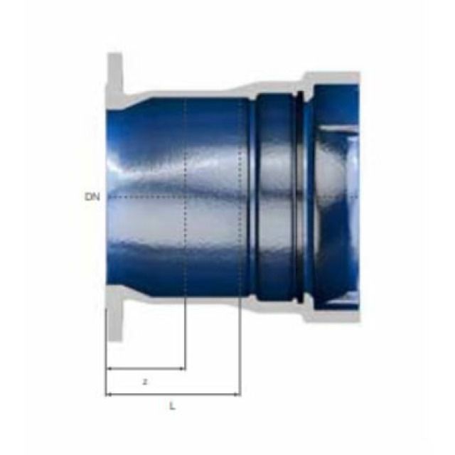 TRM STECKMUFFENANSCHLUSS EU
VRS-T    DN250    PN10