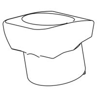 Inserto in plastica per KWC DOMO