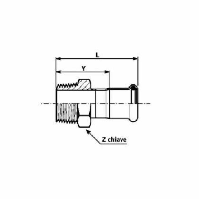 PRESS pezzo transizione FM
387300088 3" - 88.9 mm