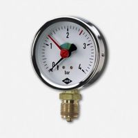 Rohrfeder Manometro radiale 0-4 bar