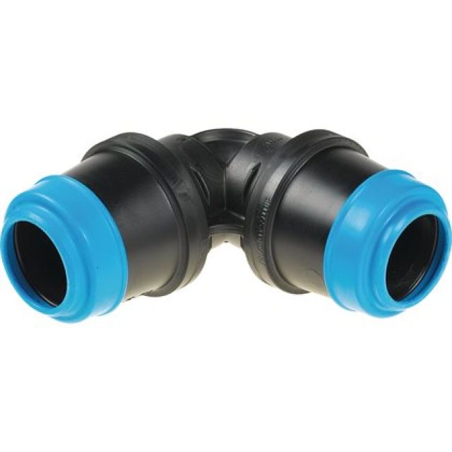 RACCORD À EMBOÎT 90° POM 6420
D 63/63 MM