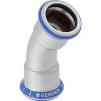 Geberit Mapress Curva acciaio inox 30°