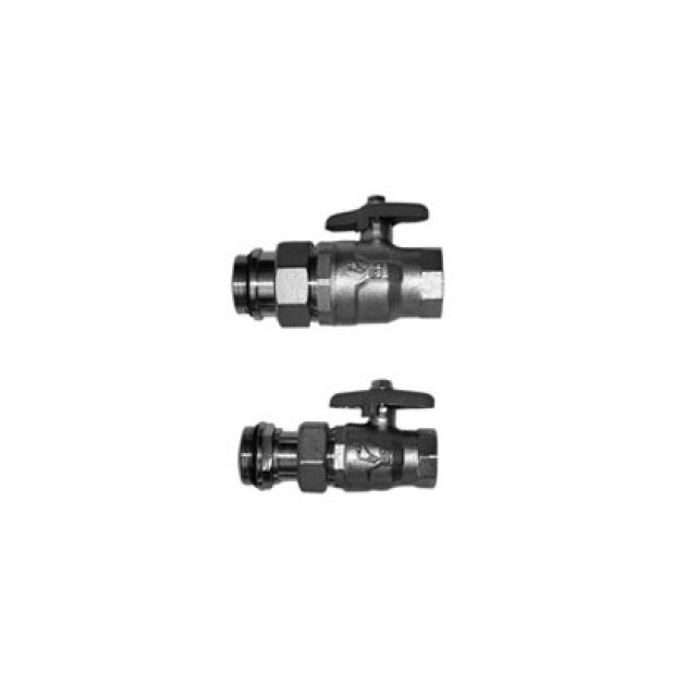 Profitec Kugelhahn-Set
1"x3/4" mit Flügelgriff
zu Kunststoffverteiler SBK3000