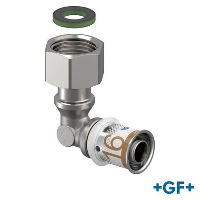 GF Uponor S-Press
coude 90° écrou libre 20-G3/4"SN