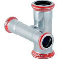 Raccordo a croce 90° Mapress acciaio-C ridotto, a rientranza