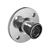 Geberit Mapress Flangia acciaio inox PN 10/16, con attacco a pressare