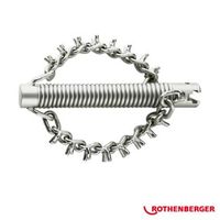 Testa di raschietto a catena