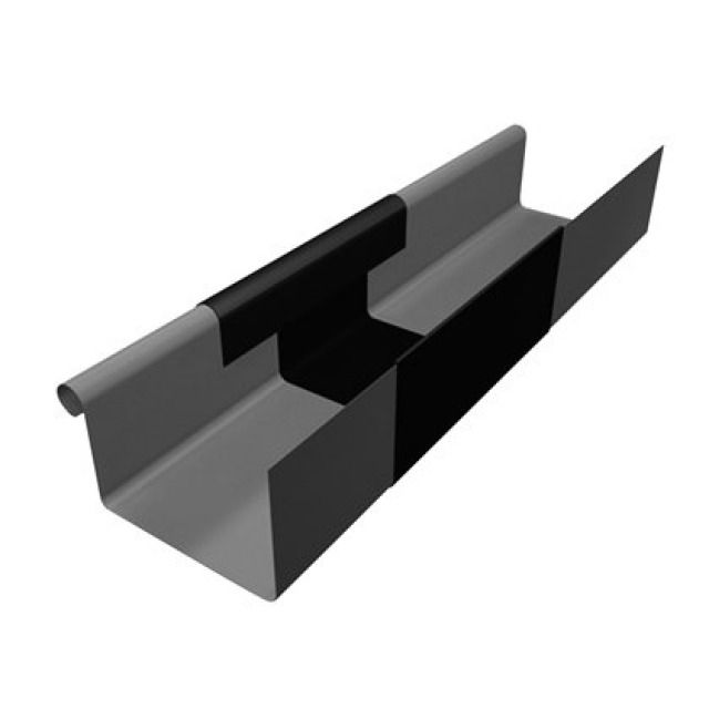 PREFA KASTENRINNEN-DILA 250MM
M.WULST+BLENDE ANTHRAZIT P10