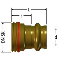 Collegamento per accoppiamento rapido Optipress-Aquaplus, 86112