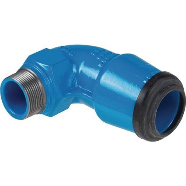 RAC À EMBOÎT 90° FONTE AV 6430
FILETAGE EXT D 32 MM AG 1 1/2"