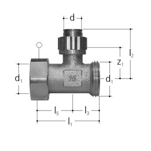 SANIPEX distributore a 1 part.
5420.02     20 mm