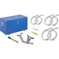 Set di accessori Geberit per saldatura con manicotto termoelettrico