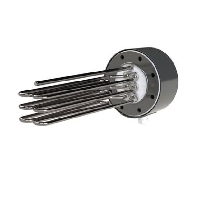 ELEKTROHEIZEINSATZ MIT FLANSCH
TYP KDW 1-8 KW 10132
FLANSCH 180 MM / 8-LOCH
THERMOSTAT EINSTELLBAR
EMPFOHLEN ZU 400L ERWÄRMER