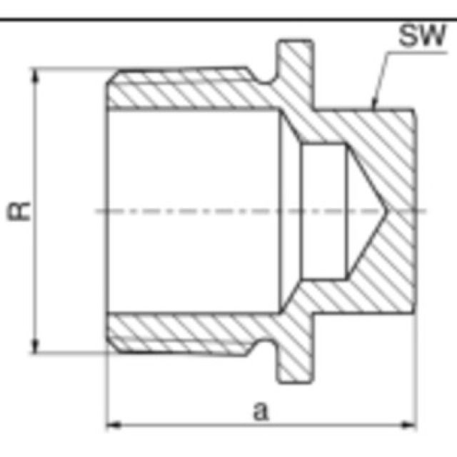 BOUCHON AVEC BOURRELET
8290                      1/2"
EN BRONZE AU SILICIUM