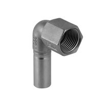 Geberit Mapress Gomito misto 90° acciaio inox con filetto femmina e terminale maschio