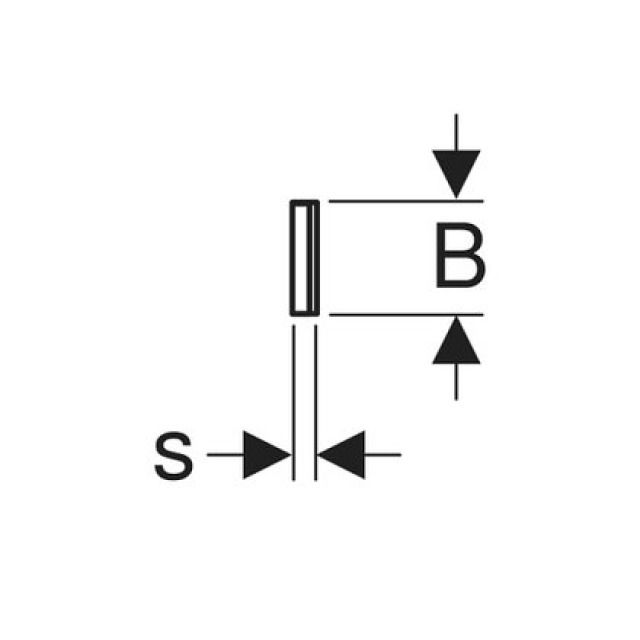 Bendaggio isolante in schiuma PE
autoadesivo, 360 x 7 x 3 mm