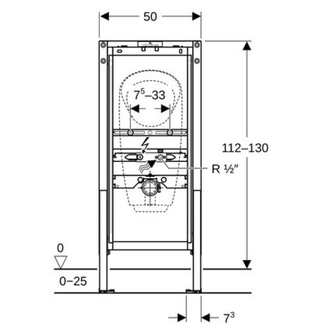 DUOFIX elemento per orinatoio
111.628
tipo 112/130 - / Selva