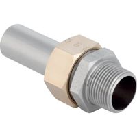 Geberit Mapress Bocchettone acciaio inox con filetto maschio e terminale maschio