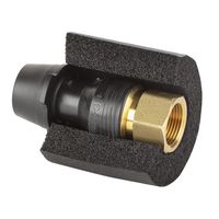 COOL-FIT 2.0 Einschweiss-Nippel PE/Messing Mit Innengewinde Rp
