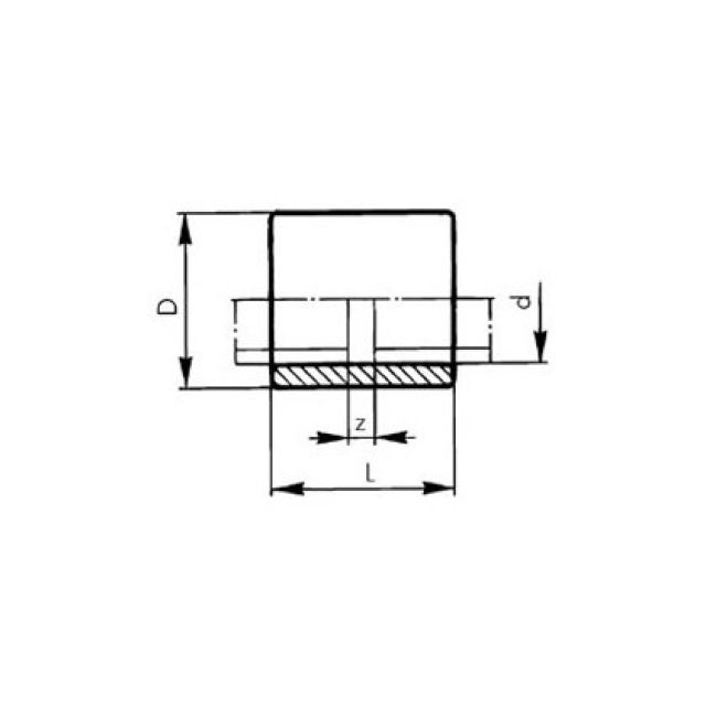 GF manicotto PB
5040
16 mm