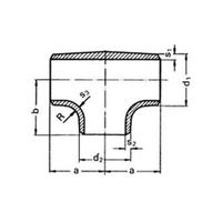 T da saldare uguali, s.s., rivestiti a freddo, 3 x 60 µm = 180 µm