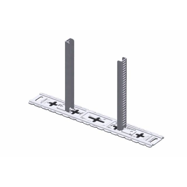 Starfix Varioplate Typ 1 mit
montierten Füssen 240 mm
ohne Bügel, Pack à 25 Stück