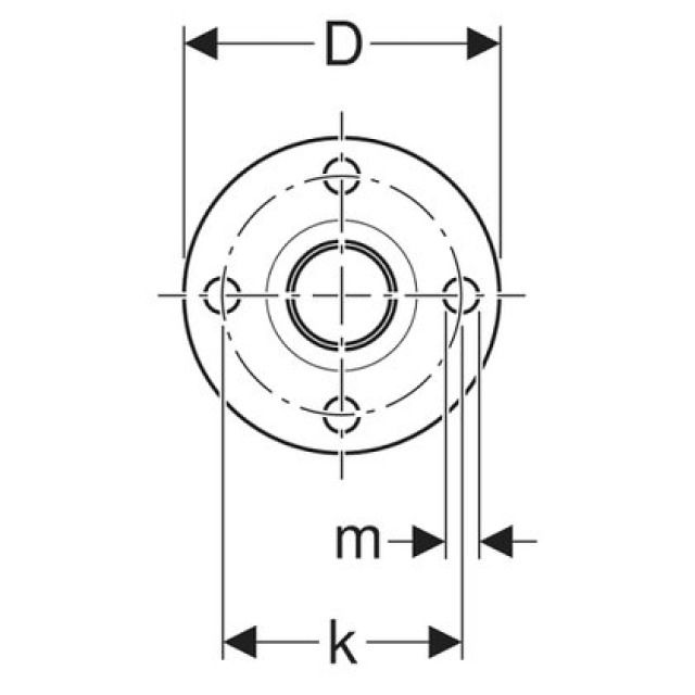 MPF-S UEBERGANGSFLANSCH
33748      PN 10/16  54 MM
MIT STUTZEN