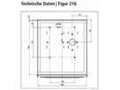 KEMPER Mini Tresorschrank Aufputz, Fig. 216 & 218