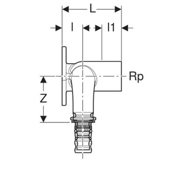 MEPLA-DOPPELANSCHLUSSWINKEL
602.275   20 - 16 - 1/2"