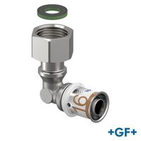 GF Uponor S-Press PLUS Coude union 90° avec filetage femelle